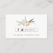 Aangepaste Visitekaartjes: Southern Thread Boutiqu Visitekaartje (Achterkant)