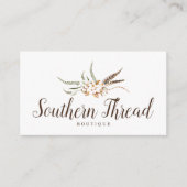 Aangepaste Visitekaartjes: Southern Thread Boutiqu Visitekaartje (Voorkant)