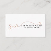 Aangepaste Visitekaartjes: Stephanie Ward Visitekaartje (Voorkant)