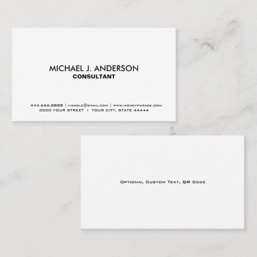 Aangepaste Visitekaartjes – Uniek & Professioneel (Voorkant / Achterkant)