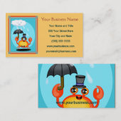 Aangepaste Visitekaartjes / verzekeringsagent (Voorkant / Achterkant)