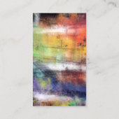 Aangepaste Visitekaartjes voor artistieke vredessi (Achterkant)