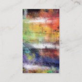 Aangepaste Visitekaartjes voor artistieke vredessi (Achterkant)