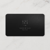 Aangepaste Visitekaartjes voor audiotechnicus (Voorkant)