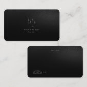 Aangepaste Visitekaartjes voor audiotechnicus (Voorkant / Achterkant)