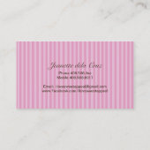 Aangepaste Visitekaartjes voor bakkerijen (Achterkant)