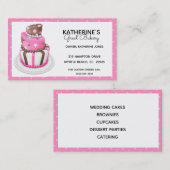 Aangepaste Visitekaartjes voor bakkerijen (Voorkant / Achterkant)