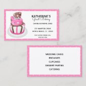 Aangepaste Visitekaartjes voor bakkerijen (Voorkant / Achterkant)