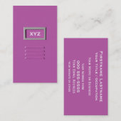 Aangepaste visitekaartjes voor bestandskabinetten (Voorkant / Achterkant)