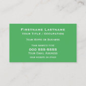 Aangepaste visitekaartjes voor bestandskabinetten (Achterkant)