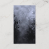 Aangepaste Visitekaartjes voor blauw luchtruim (Achterkant)