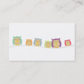 Aangepaste Visitekaartjes voor boomkorren (Achterkant)