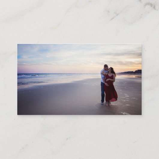 Aangepaste Visitekaartjes voor Brooke D (Achterkant)