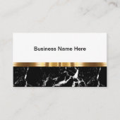 Aangepaste Visitekaartjes voor Classy Business Pro (Voorkant)