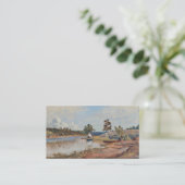 Aangepaste visitekaartjes voor de reis op zondag v (Staand voorkant)