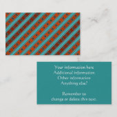 Aangepaste Visitekaartjes voor de zuidwestelijke M (Voorkant / Achterkant)