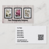 Aangepaste Visitekaartjes voor fotogalerie (Voorkant / Achterkant)