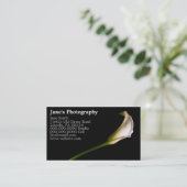 Aangepaste Visitekaartjes voor fotografie (Staand voorkant)