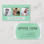 Aangepaste Visitekaartjes voor fotografie | Fotogr (Voorkant / Achterkant)