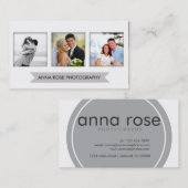 Aangepaste Visitekaartjes voor fotografie | Fotogr (Voorkant / Achterkant)