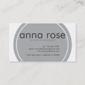 Aangepaste Visitekaartjes voor fotografie | Fotogr (Achterkant)