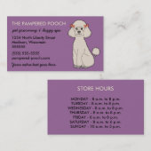 Aangepaste Visitekaartjes voor honden of huisdiere (Voorkant / Achterkant)