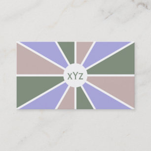 Aangepaste visitekaartjes voor kleurenwiel/Rays