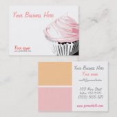 Aangepaste visitekaartjes voor koekjes (Voorkant / Achterkant)