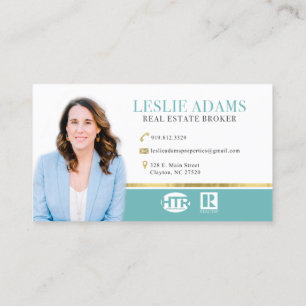 Aangepaste Visitekaartjes voor Leslie Adams