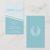 Aangepaste Visitekaartjes voor Nicole (Voorkant / Achterkant)