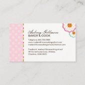 Aangepaste Visitekaartjes voor ontwerp (Achterkant)