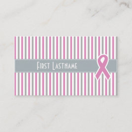 Aangepaste visitekaartjes voor roze en zilveren st