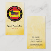 Aangepaste Visitekaartjes voor Spaanse Bull (Voorkant / Achterkant)