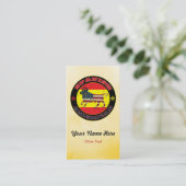 Aangepaste Visitekaartjes voor Spaanse Bull (Staand voorkant)