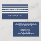 Aangepaste visitekaartjes voor tapepatroon (Voorkant / Achterkant)