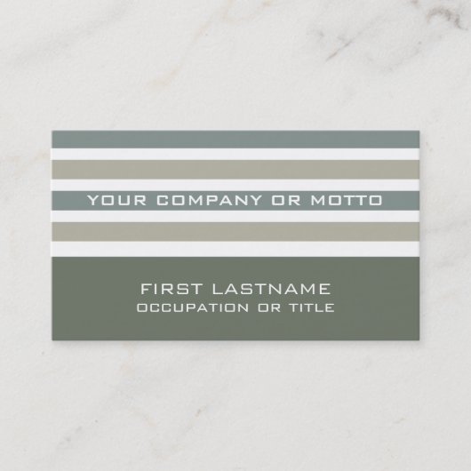 Aangepaste visitekaartjes voor tapepatroon (Voorkant)