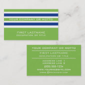 Aangepaste visitekaartjes voor tapepatroon (Voorkant / Achterkant)