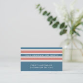 Aangepaste visitekaartjes voor tapepatroon (Staand voorkant)