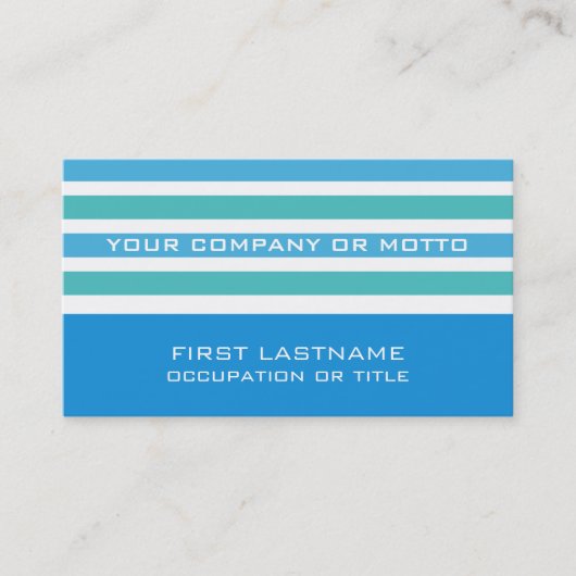 Aangepaste visitekaartjes voor tapepatroon (Voorkant)