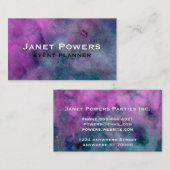 aangepaste visitekaartjes voor waterverf van gebeu (Voorkant / Achterkant)