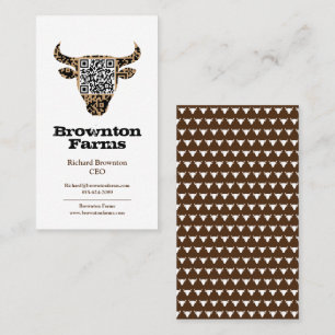 Aangepaste Visitekaartjes Westerne Cowboy Boerderi