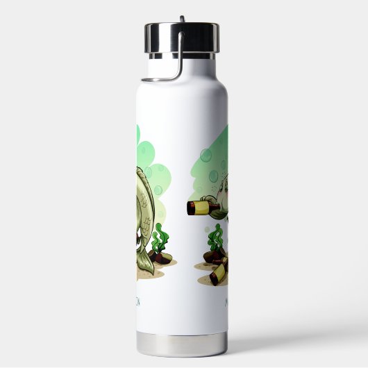 Aangepaste visnaam drink waterfles (Rechts)
