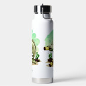 Aangepaste visnaam drink waterfles (Links)