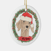 Aangepaste viszla keramisch ornament (Rechts)