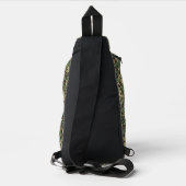 Aangepaste Vlag Camouflage Groen Gepersonaliseerde Sling Bag (Achterkant)