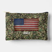 Aangepaste vlag Camouflage Groene gepersonaliseerd Etui (Voorkant)