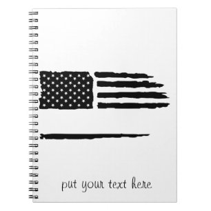 Aangepaste vlag notitieboek