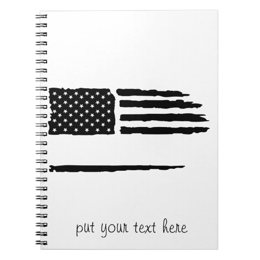 Aangepaste vlag notitieboek (Voorkant)