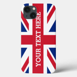 Aangepaste vlag Uniefactralies iPhone 13 Hoesje