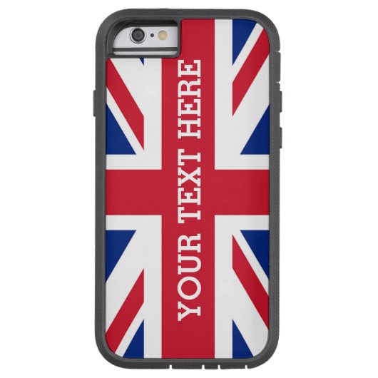 Aangepaste vlag Uniefactralies Case-Mate iPhone Case (Achterkant)